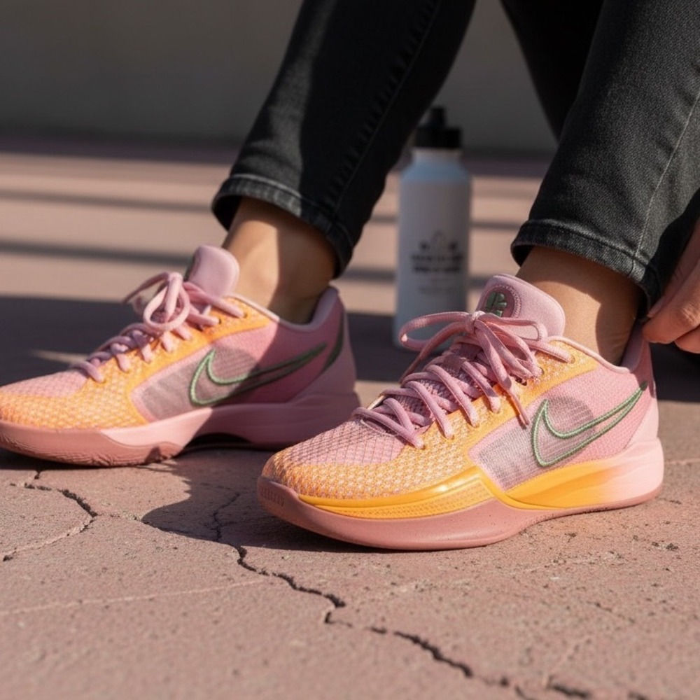 Nike Sabrina 1 Magnetic Pink Orange Basketball Shoes FQ3381-600 Womens 6